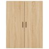 vidaXL Wandschrank Sonoma-Eiche 69,5x34x90 cm
