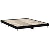 vidaXL Bettgestell Schwarz 140x200 cm Holzwerkstoff