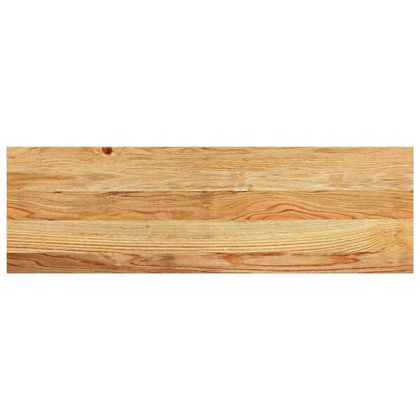 vidaXL Treppenstufen 4 Stk. Hellbraun 80x25x2 cm Massivholz Eiche