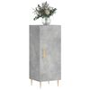 vidaXL Sideboard Betongrau 34,5x34x90 cm Holzwerkstoff