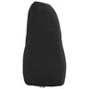 vidaXL R&uuml;cken Kissen Schwarz 80 x 24 x 50 cm Samt