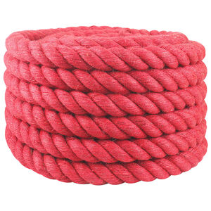 vidaXL Juteseil 40 mm Rot 100% Tossa Jute