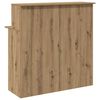 vidaXL Empfangstheke Artisan-Eiche 100x50x103,5 cm Holzwerkstoff
