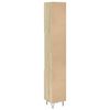 vidaXL Badschrank Sonoma-Eiche 30x30x190 cm Holzwerkstoff