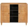 vidaXL Sideboard Hellbraun 33,5 x 90 x 75 cm