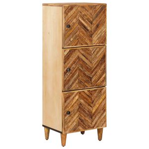 vidaXL Stauraumschr&auml;nke Braun 40 x 33,5 x 110 cm Massivholz Mango