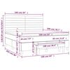 vidaXL Boxspringbett mit Matratze Schwarz 160x200 cm Samt