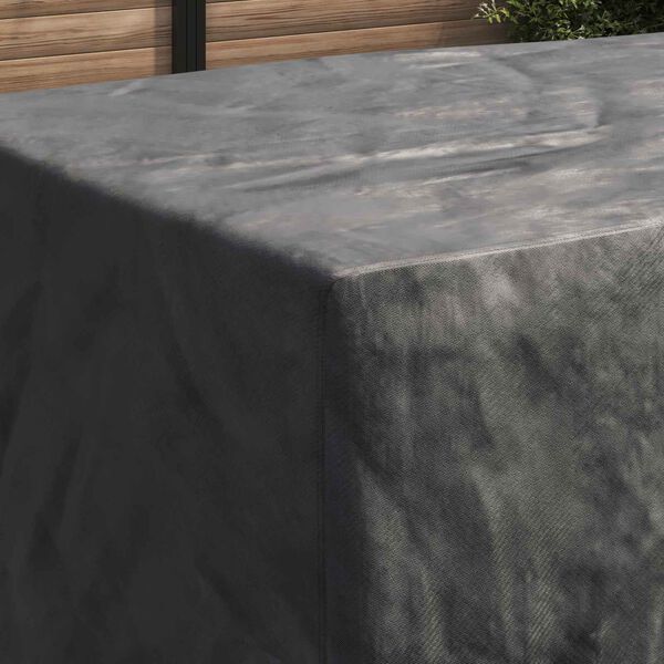 vidaXL M&ouml;belbezug Uni Schwarz 300 x 110 x 70 cm 420D