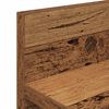 vidaXL Wandmontierter nachttisch Altholz 80 x 10,5 x 18 cm