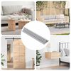 vidaXL Gewindestange 12 pcs Silber 6 x 170 mm Stahl
