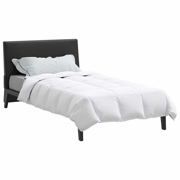 vidaXL Bettdecke Wei&szlig; 155 x 220 cm Feder