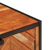 vidaXL Schuhschrank 67x38x65 cm Massivholz Akazie