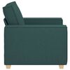 vidaXL Sofa Stuhl Dunkelgr&uuml;n 100x78x84 cm Stoff