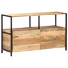 vidaXL Sideboard 110x35x65 cm Massivholz Mango