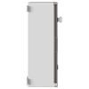 vidaXL Steuerungsschrank Grau 40 x 24,5 x 50 cm ABS Kunststoff