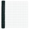 vidaXL Zaun mit Pfosten Gr&uuml;n 1,6 x 10 m Stahl und PVC