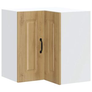 vidaXL K&uuml;chen-Eckh&auml;ngeschrank Kalmar Artisan-Eiche Holzwerkstoff