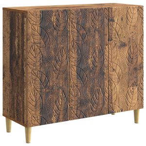 vidaXL Sideboard Altholz 89 x 34,5 x 80 cm Holzwerkstoff