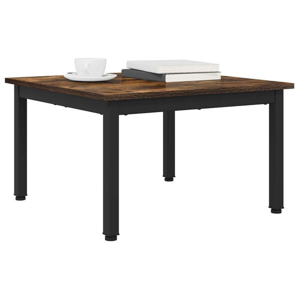 vidaXL Couchtisch Raucharbe 60 x 60 x 36 cm Holzwerkstoff