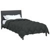 vidaXL Winterbettdecke Anthrazit 200 x 140 cm Mikrofaser
