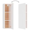 vidaXL 4-tlg. TV-Schrank-Set Wei&szlig; Holzwerkstoff