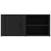 vidaXL TV-Schr&auml;nke 2 Stk. Schwarz 80x31,5x36 cm Holzwerkstoff