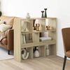 vidaXL Raumteiler Sonoma-Eiche 100x33x94,5 cm Holzwerkstoff