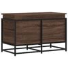 vidaXL Aufbewahrungsbox mit Deckel Eichen-Optik 80x40x51,5 cm