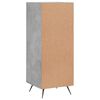 vidaXL Sideboard Betongrau 34,5x34x90 cm Holzwerkstoff