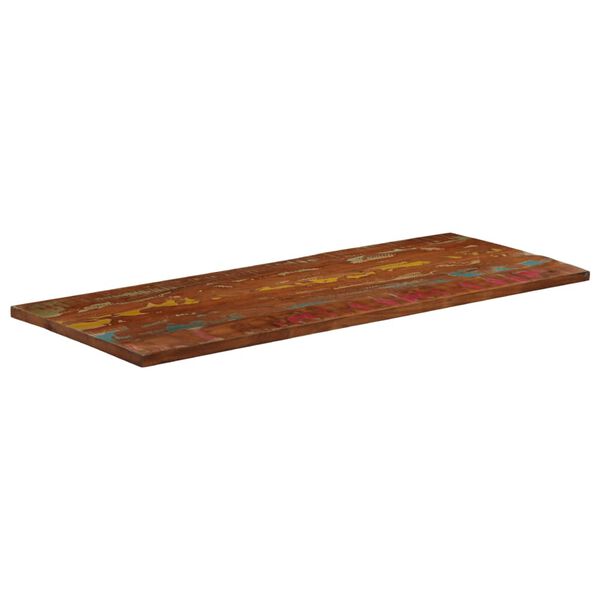 vidaXL Tischplatte 160x50x3,8 cm Rechteckig Altholz Massiv