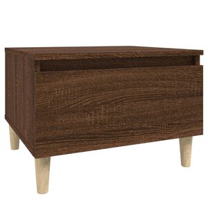 vidaXL Beistelltisch Braun Eichen-Optik 50x46x35 cm Holzwerkstoff