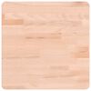 vidaXL Tischplatte 40x40x4 cm Quadratisch Massivholz Buche
