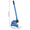 vidaXL Hebelschere 200 mm Blau