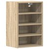 vidaXL H&auml;ngeschrank Riga Sonoma-Eiche 40x29,5x60 cm Holzwerkstoff