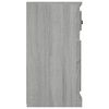 vidaXL Sideboard Grau Sonoma 70x35,5x67,5 cm Holzwerkstoff