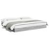 vidaXL Bettgestell Grau Sonoma 200x200 cm Holzwerkstoff