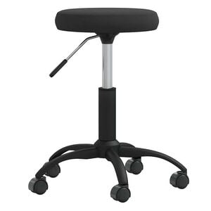 vidaXL Esszimmerstuhl Schwarz Samt