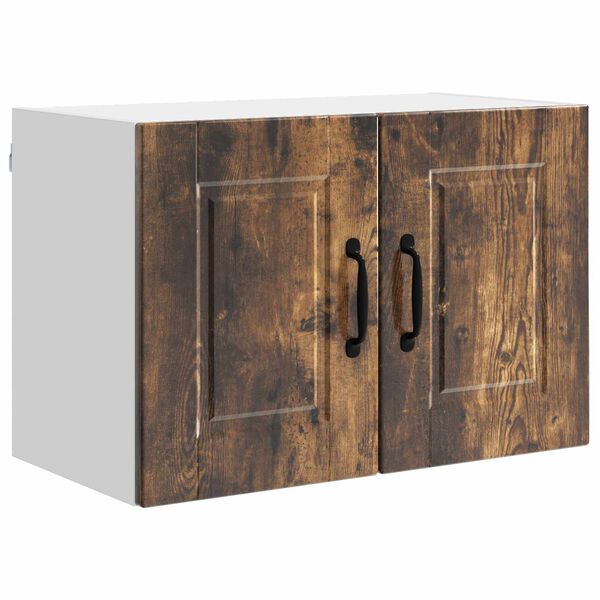 vidaXL K&uuml;chenschrank Ger&auml;ucherte Eiche 60 x 31 x 40 cm Holzwerkstoff