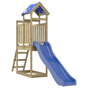 vidaXL Spielturm Impr&auml;gniertes Kiefernholz