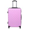 vidaXL Hartschalen-Trolley-Set 2 Stk. Rosa ABS