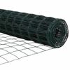 vidaXL Eurozaun Gr&uuml;n 0,8 x 10 m PVC-beschichtetes Eisen