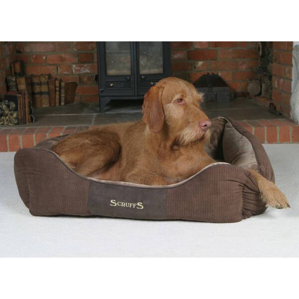 Scruffs & Tramps Haustierbett Chester Gr&ouml;&szlig;e XL 90 x 70 cm Braun 1169