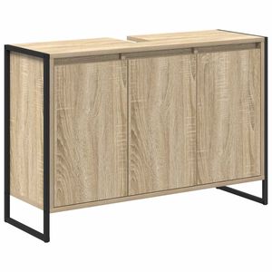 vidaXL Badezimmerschrank Sonoma 90 x 30 x 60 cm Holzwerkstoff