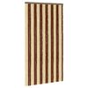 vidaXL Insektenschutzvorhang Chenille Braun und Beige 118 x 220 cm