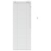 vidaXL Jalousie Wei&szlig; 55 x 160 cm 35 mm Massives Paulownia-Holz