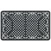 vidaXL Garten Essgruppe 5 pcs Schwarz Aluminium