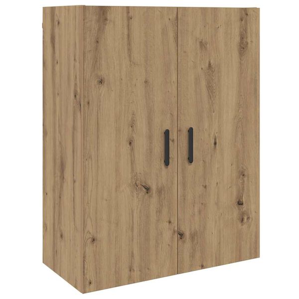 vidaXL Wandschrank Artisan-Eiche 69.5 x 34 x 90 cm Holzwerkstoff