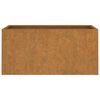 vidaXL Pflanzk&uuml;bel 62x30x29 cm Cortenstahl