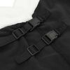 vidaXL Pferdedecke Schwarz 75 cm Polarfleece