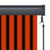 vidaXL Au&szlig;enrollo 160x250 cm Orange und Braun